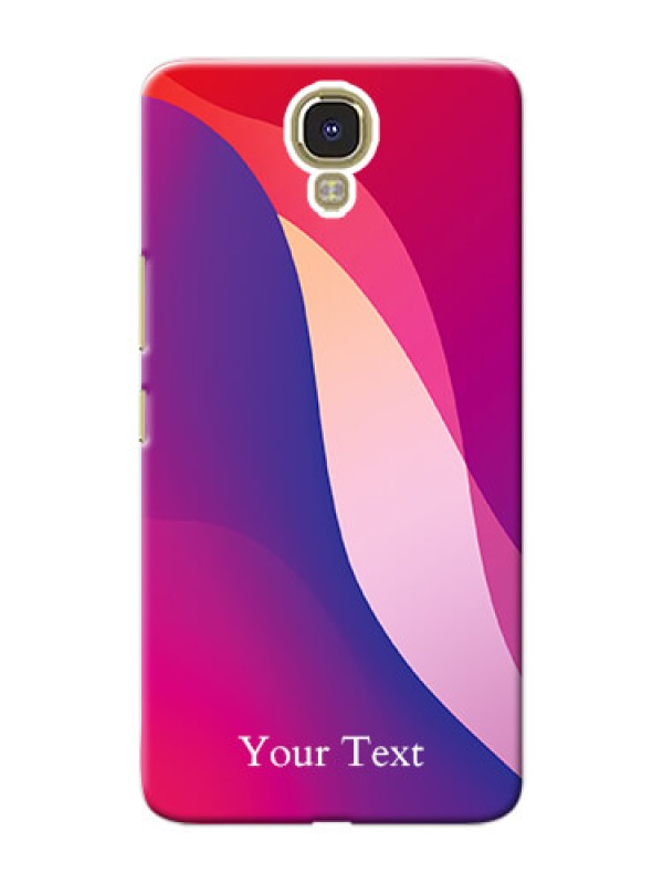 Custom Infinix Note 4 Mobile Back Covers: Digital abstract Overlap Design