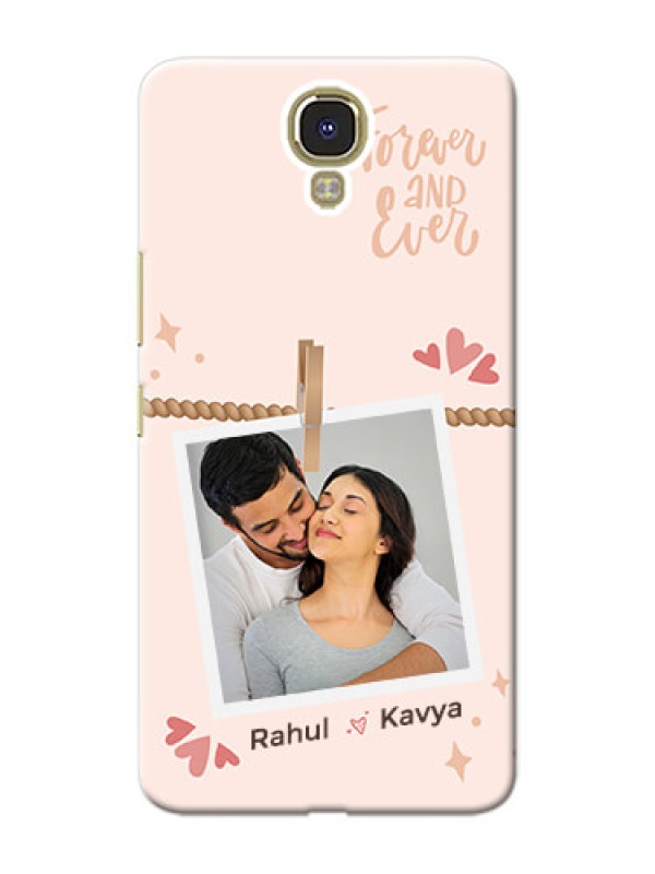Custom Infinix Note 4 Phone Back Covers: Forever and ever love Design