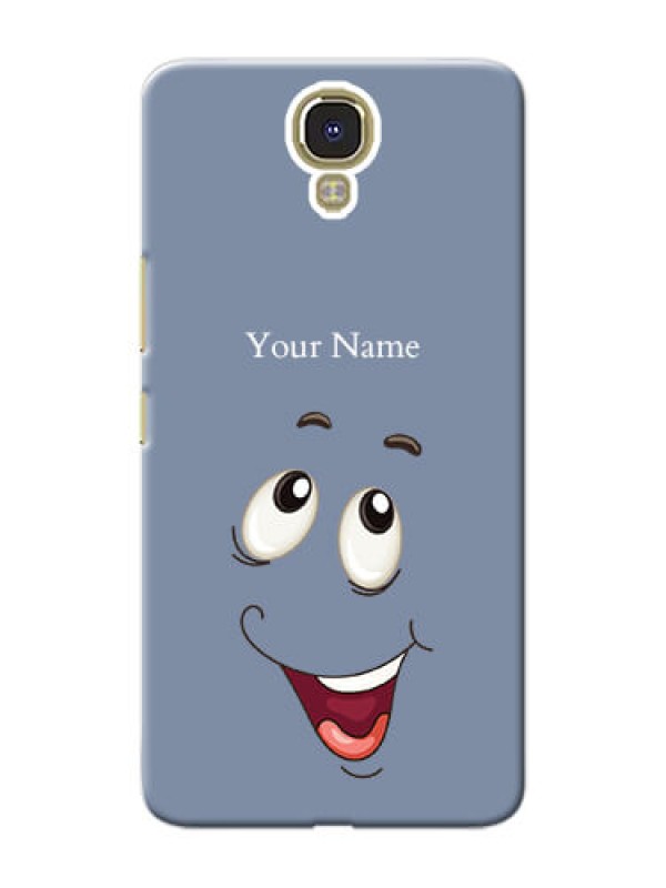 Custom Infinix Note 4 Phone Back Covers: Laughing Cartoon Face Design