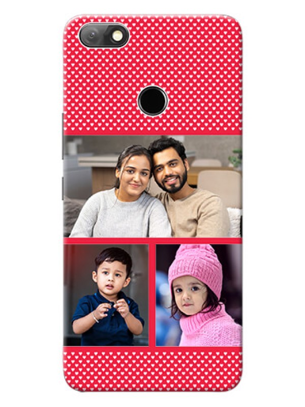 Custom Infinix Note 5 mobile back covers online: Bulk Pic Upload Design