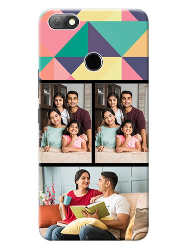 Custom Infinix Note 5 personalised phone covers: Bulk Pic Upload Design