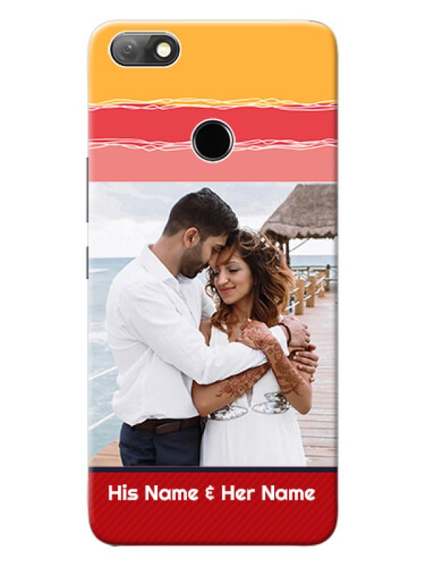 Custom Infinix Note 5 custom mobile phone covers: Colorful Case Design