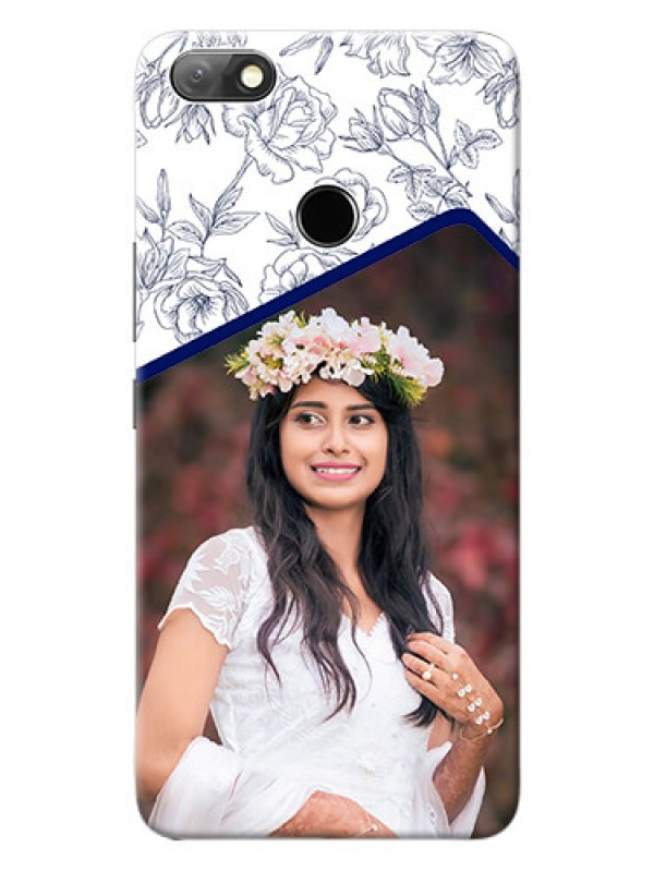 Custom Infinix Note 5 Phone Cases: Premium Floral Design