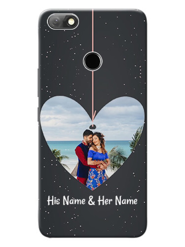Custom Infinix Note 5 custom phone cases: Hanging Heart Design