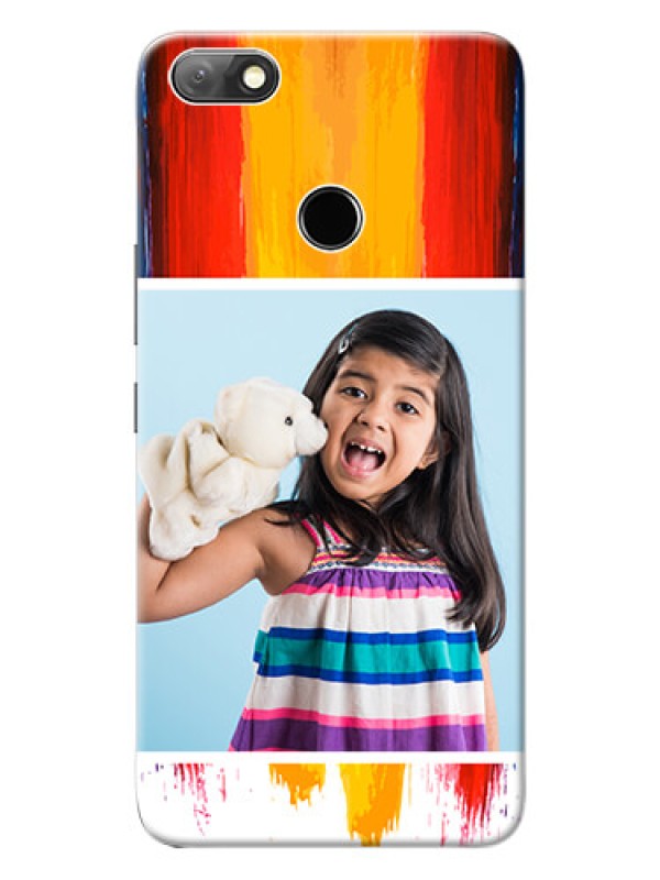Custom Infinix Note 5 custom phone covers: Multi Color Design