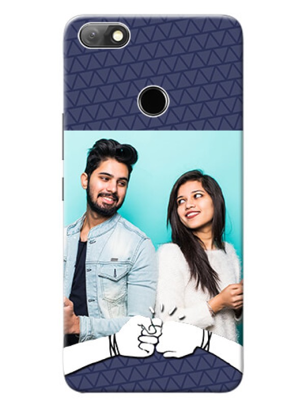 Custom Infinix Note 5 Mobile Covers Online with Best Friends Design  