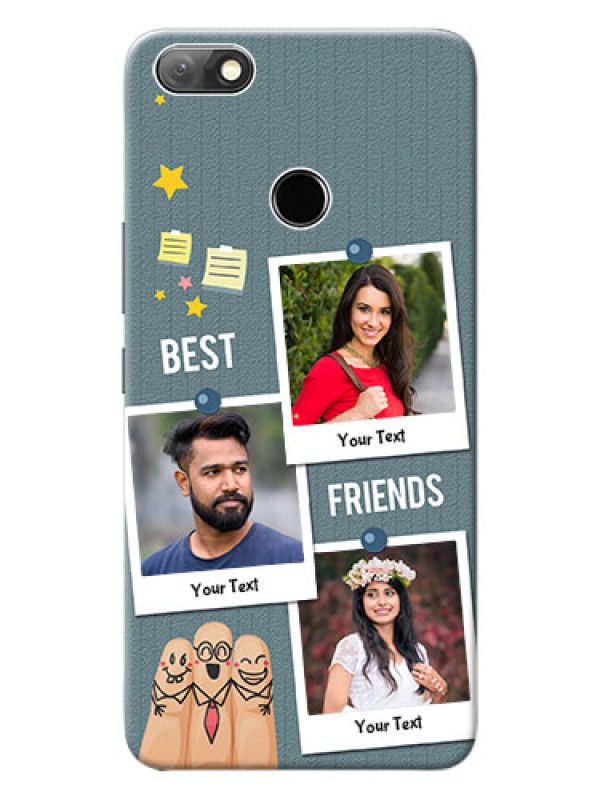 Custom Infinix Note 5 Mobile Cases: Sticky Frames and Friendship Design