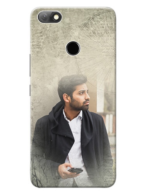 Custom Infinix Note 5 custom mobile back covers with vintage design