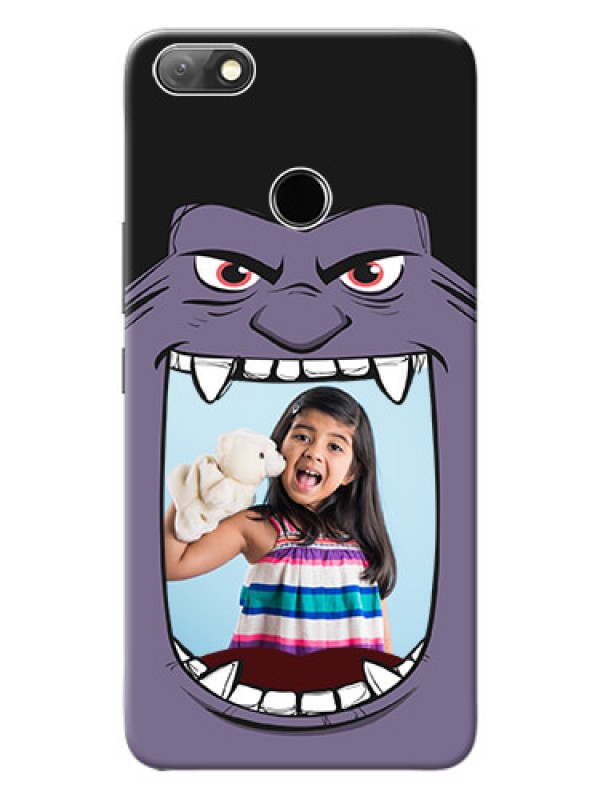 Custom Infinix Note 5 Personalised Phone Covers: Angry Monster Design