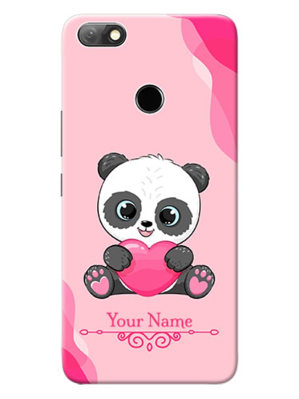 Custom Infinix Note 5 Mobile Back Covers: Cute Panda Design