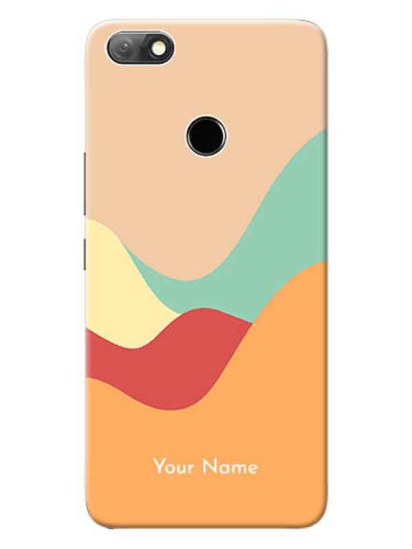 Custom Infinix Note 5 Custom Mobile Case with Ocean Waves Multi-colour Design