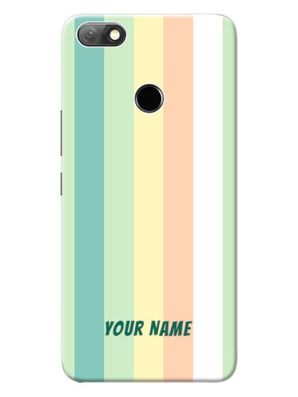 Custom Infinix Note 5 Back Covers: Multi-colour Stripes Design