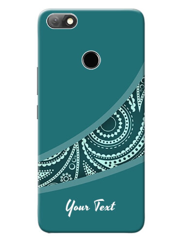 Custom Infinix Note 5 Custom Phone Covers: semi visible floral Design