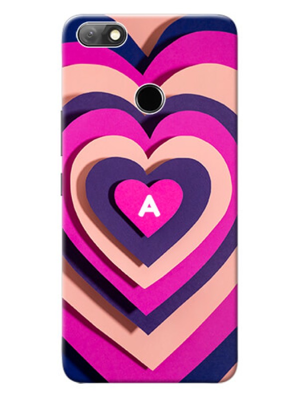 Custom Infinix Note 5 Custom Mobile Case with Cute Heart Pattern Design