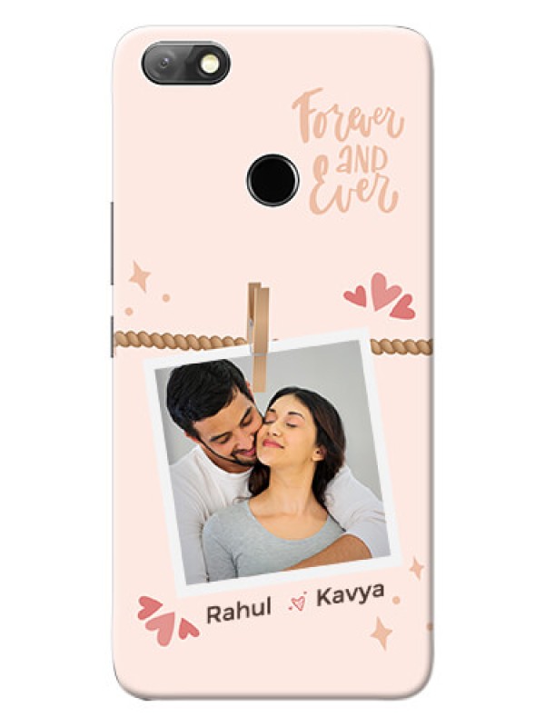 Custom Infinix Note 5 Phone Back Covers: Forever and ever love Design