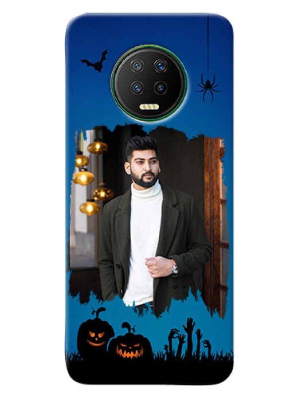 Custom Infinix Note 7 mobile cases online with pro Halloween design 