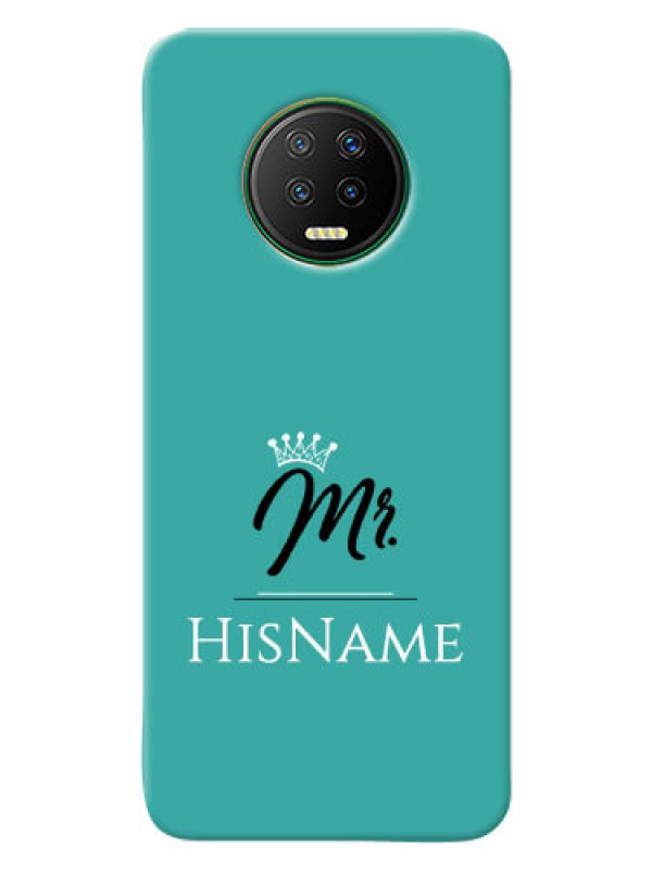 Custom Infinix Note 7 Custom Phone Case Mr with Name