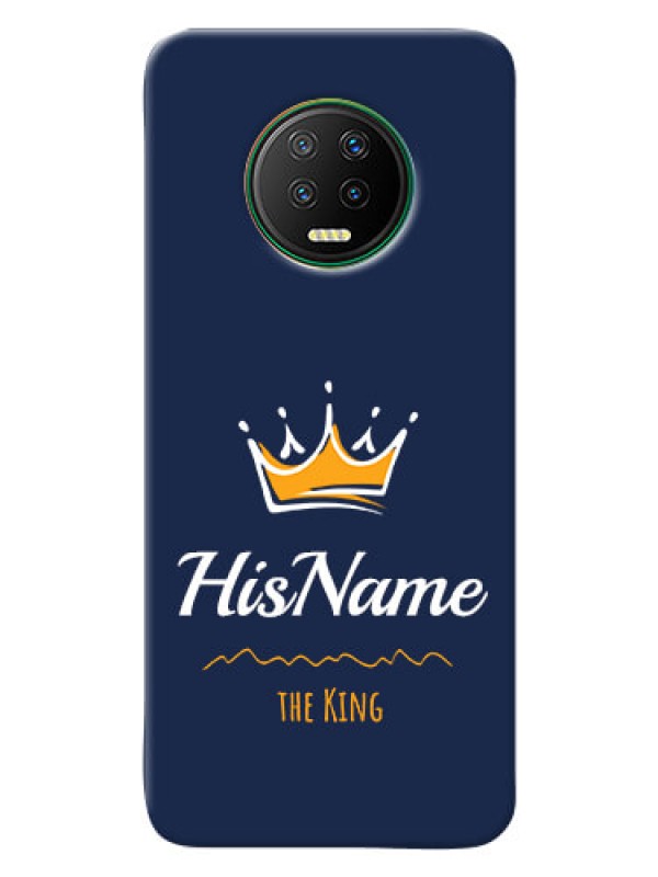Custom Infinix Note 7 King Phone Case with Name