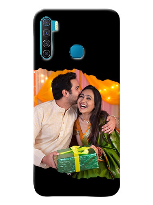 Custom Infinix S5 Lite Custom Phone Covers: Tear-off Design