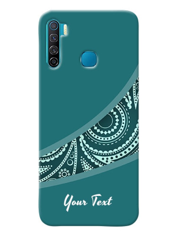 Custom Infinix S5 Lite Custom Phone Covers: semi visible floral Design