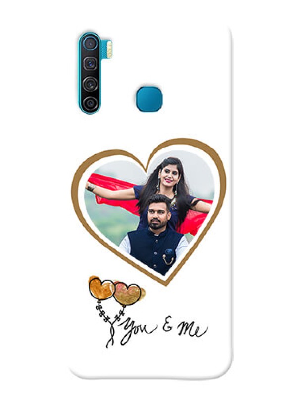 Custom Infinix S5 customized phone cases: You & Me Design