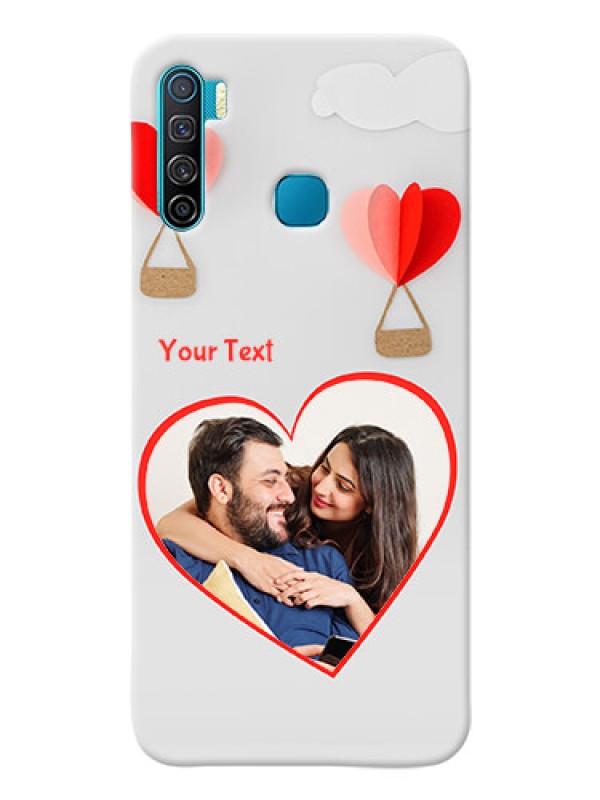 Custom Infinix S5 Phone Covers: Parachute Love Design