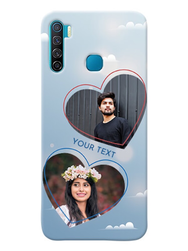 Custom Infinix S5 Phone Cases: Blue Color Couple Design 