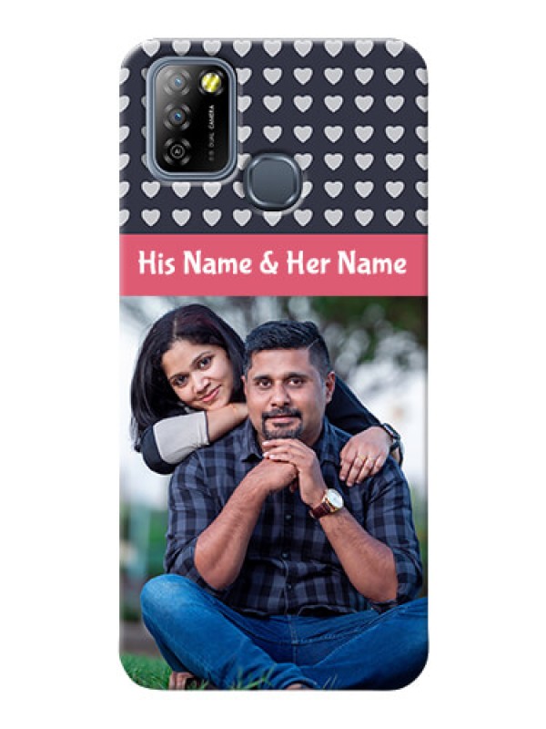 Custom Infinix Smart 5A Custom Mobile Case with Love Symbols Design