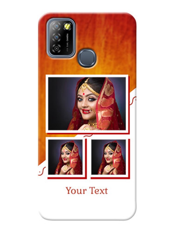Custom Infinix Smart 5A Personalised Phone Cases: Wedding Memories Design