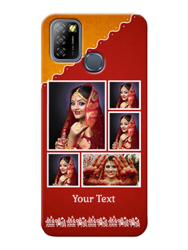 Custom Infinix Smart 5A customized phone cases: Wedding Pic Upload Design