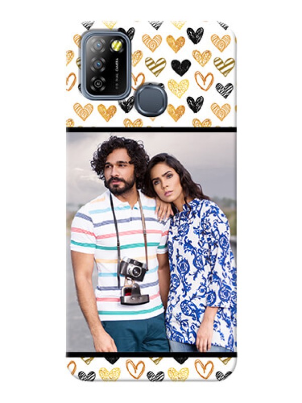 Custom Infinix Smart 5A Personalized Mobile Cases: Love Symbol Design