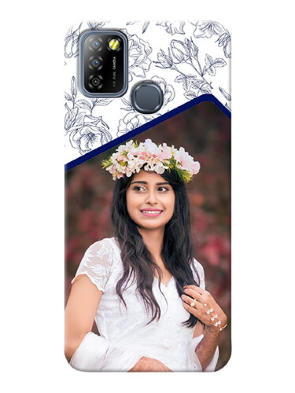 Custom Infinix Smart 5A Phone Cases: Premium Floral Design