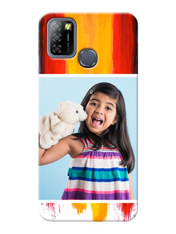 Custom Infinix Smart 5A custom phone covers: Multi Color Design