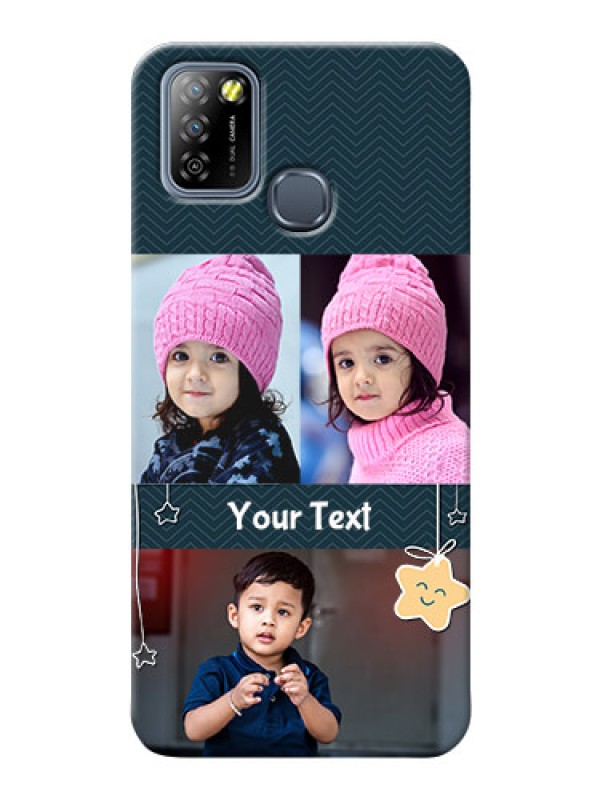 Custom Infinix Smart 5A Mobile Back Covers Online: Hanging Stars Design