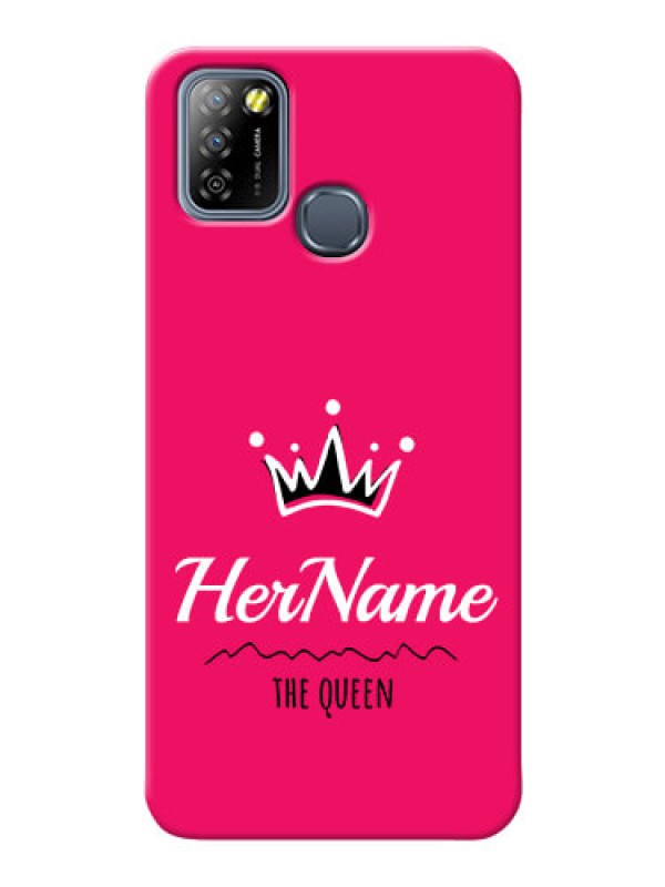Custom Infinix Smart 5A Queen Phone Case with Name