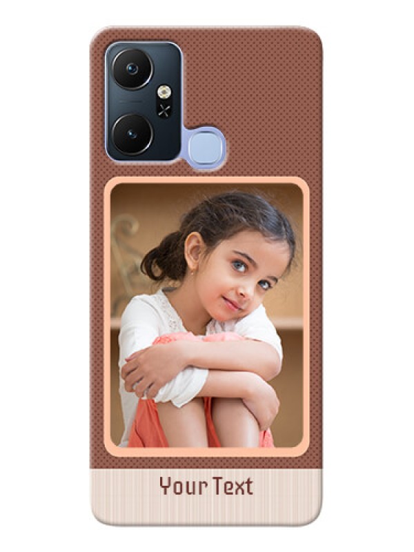 Custom Infinix Smart 6 Plus Phone Covers: Simple Pic Upload Design
