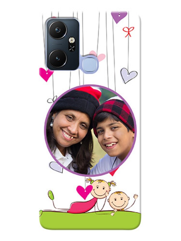 Custom Infinix Smart 6 Plus Mobile Cases: Cute Kids Phone Case Design
