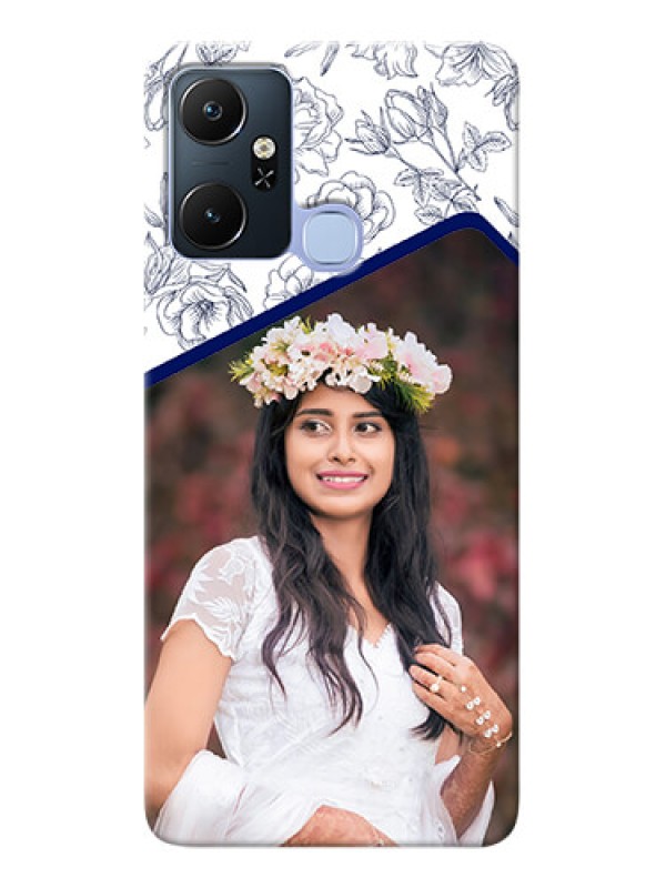 Custom Infinix Smart 6 Plus Phone Cases: Premium Floral Design