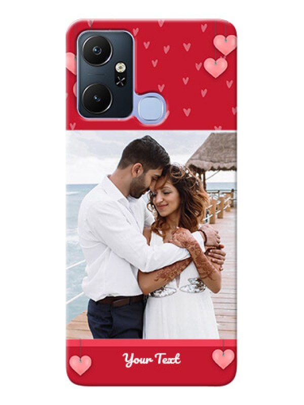 Custom Infinix Smart 6 Plus Mobile Back Covers: Valentines Day Design