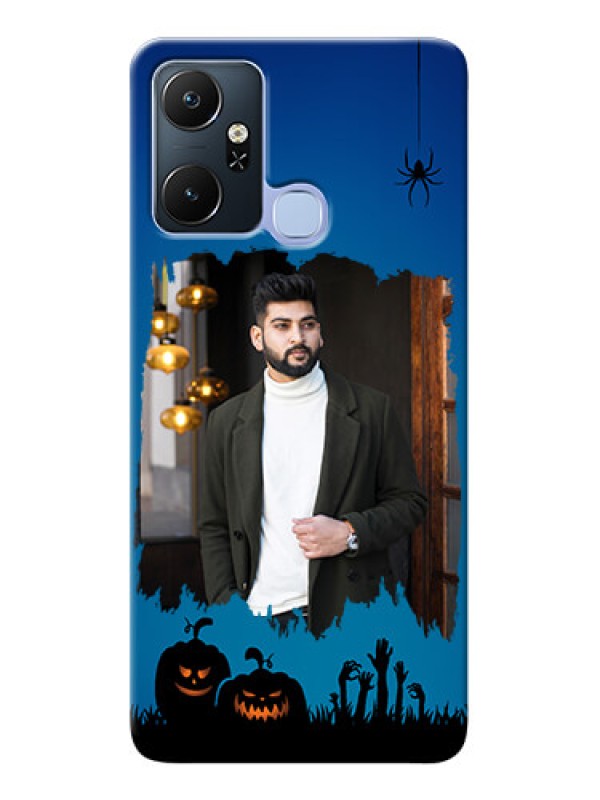 Custom Infinix Smart 6 Plus mobile cases online with pro Halloween design 