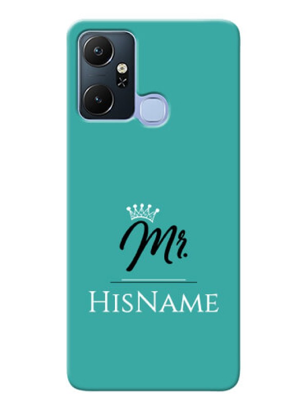 Custom Infinix Smart 6 Plus Custom Phone Case Mr with Name