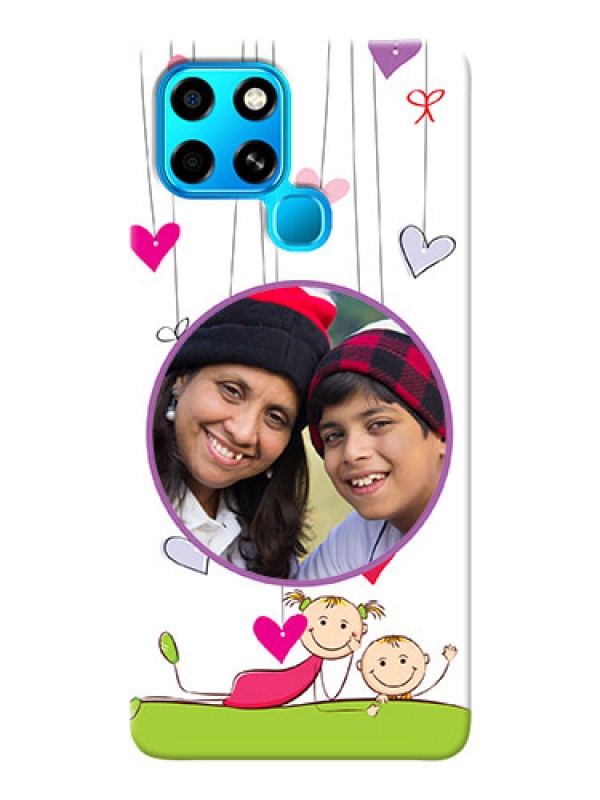 Custom Infinix Smart 6 Mobile Cases: Cute Kids Phone Case Design