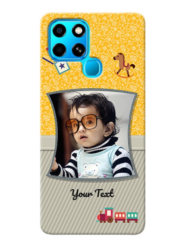 Custom Infinix Smart 6 Mobile Cases Online: Baby Picture Upload Design