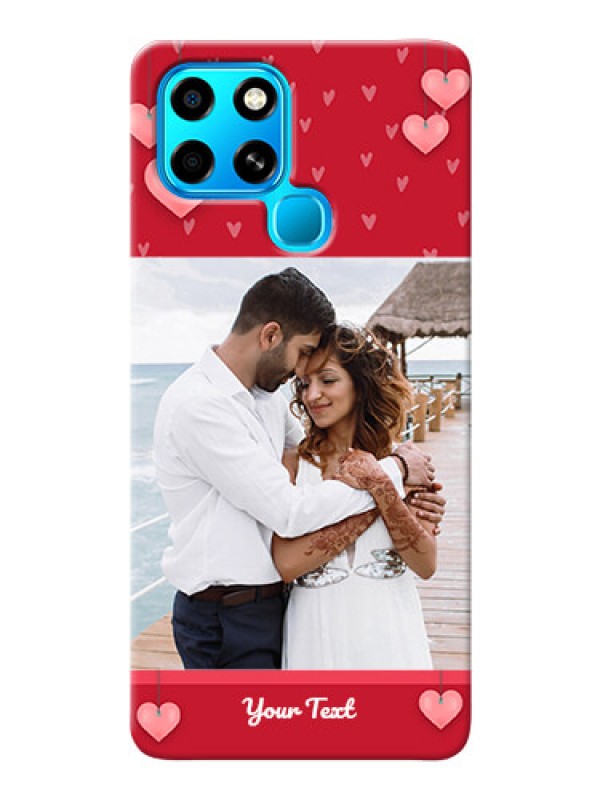Custom Infinix Smart 6 Mobile Back Covers: Valentines Day Design