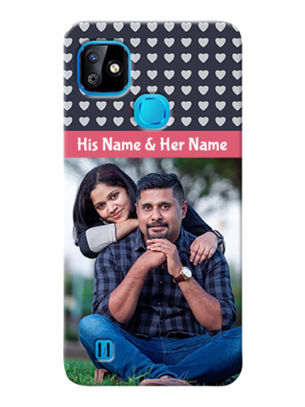Custom Infinix Smart HD 2021 Custom Mobile Case with Love Symbols Design