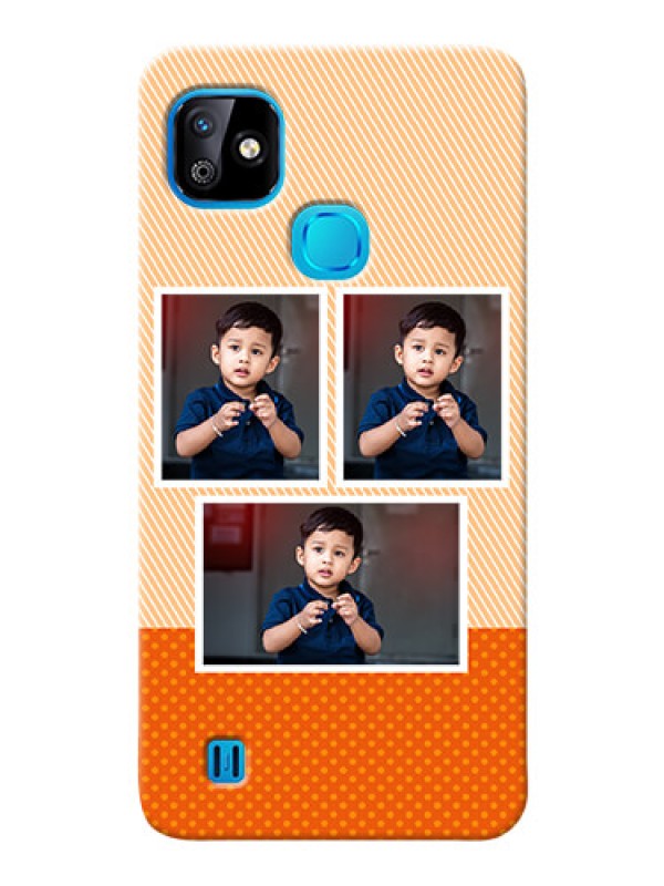 Custom Infinix Smart HD 2021 Mobile Back Covers: Bulk Photos Upload Design