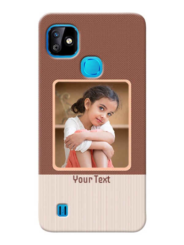 Custom Infinix Smart HD 2021 Phone Covers: Simple Pic Upload Design