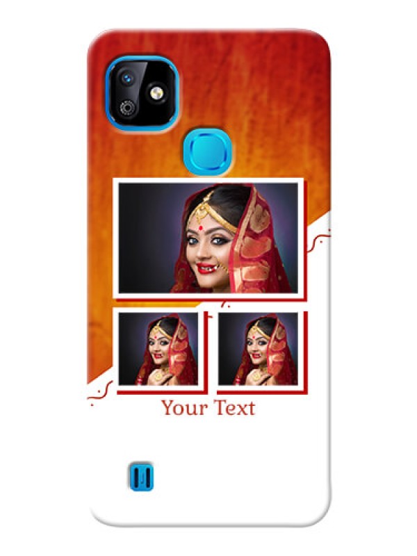 Custom Infinix Smart HD 2021 Personalised Phone Cases: Wedding Memories Design  