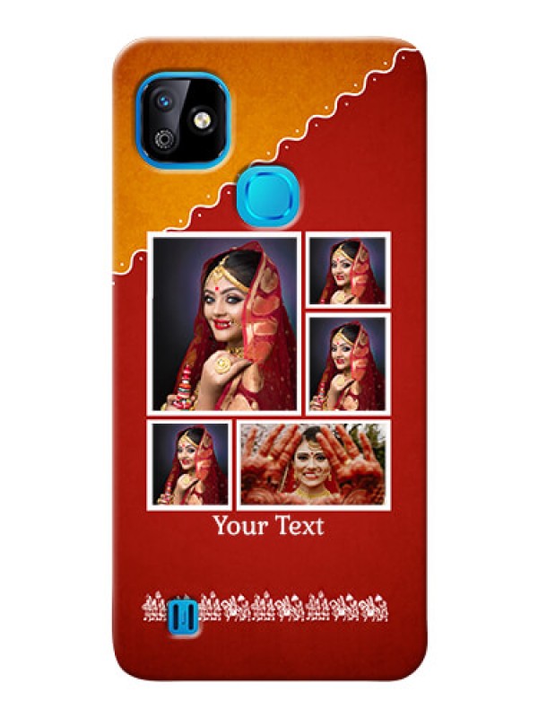 Custom Infinix Smart HD 2021 customized phone cases: Wedding Pic Upload Design