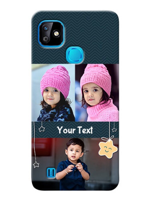 Custom Infinix Smart HD 2021 Mobile Back Covers Online: Hanging Stars Design